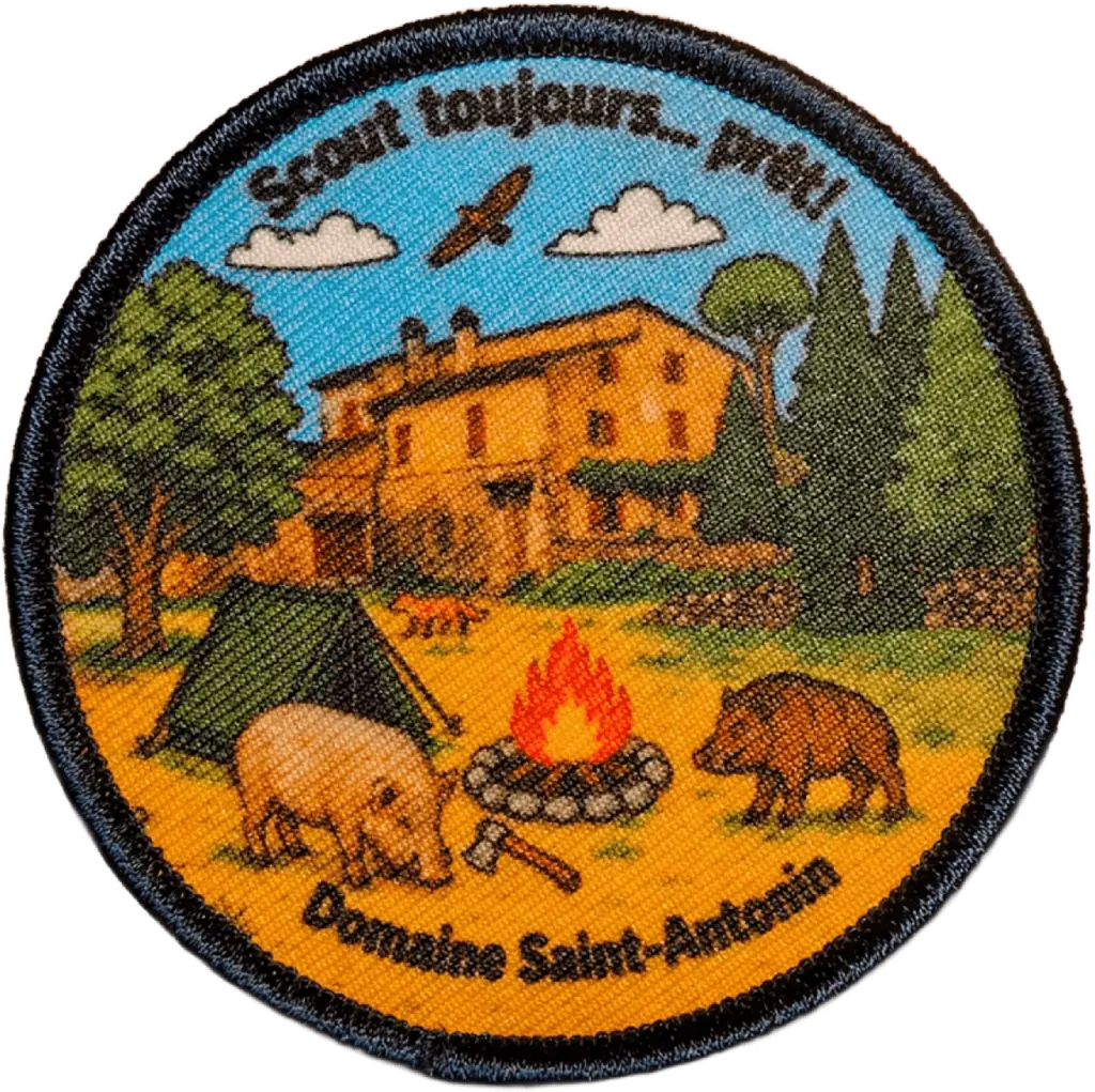 Badge des Scouts de Saint-Antonin – 2026 Badge des Scouts de Saint-Antonin – 2026