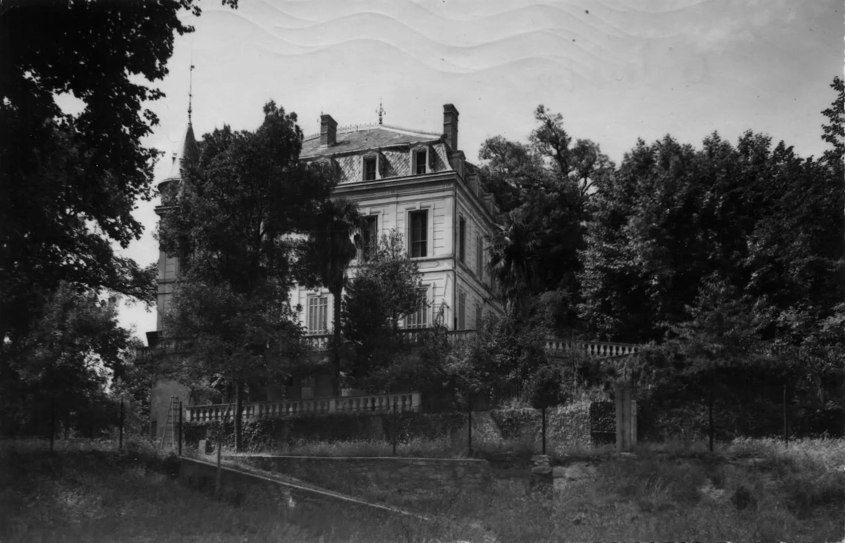 Vue du Paradou, à Jouques, en 1920. Photo : ©Association TOUN/Domaine Saint-Antonin