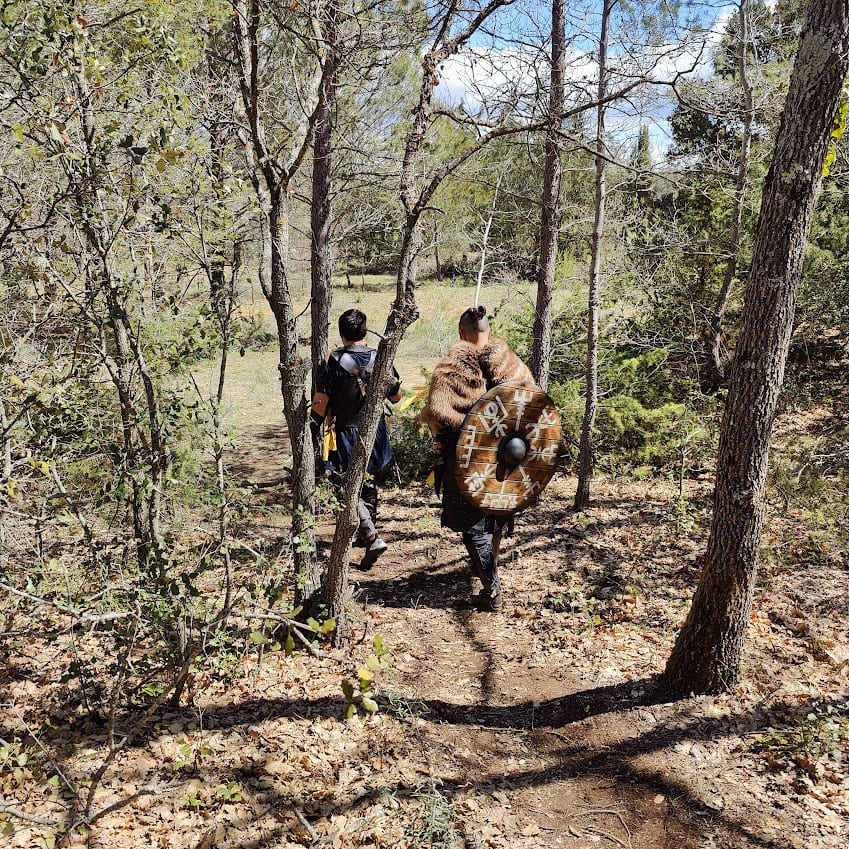Retraite tactique - Mouvement à travers la forêt du domaine