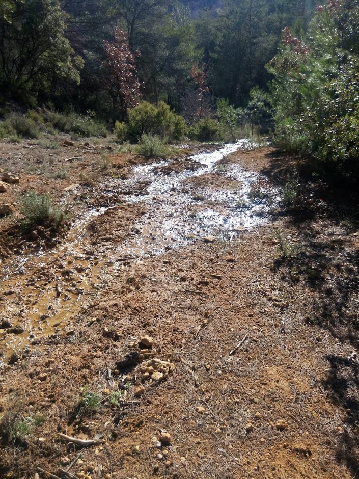Fuite du Canal de Provence - 2018.