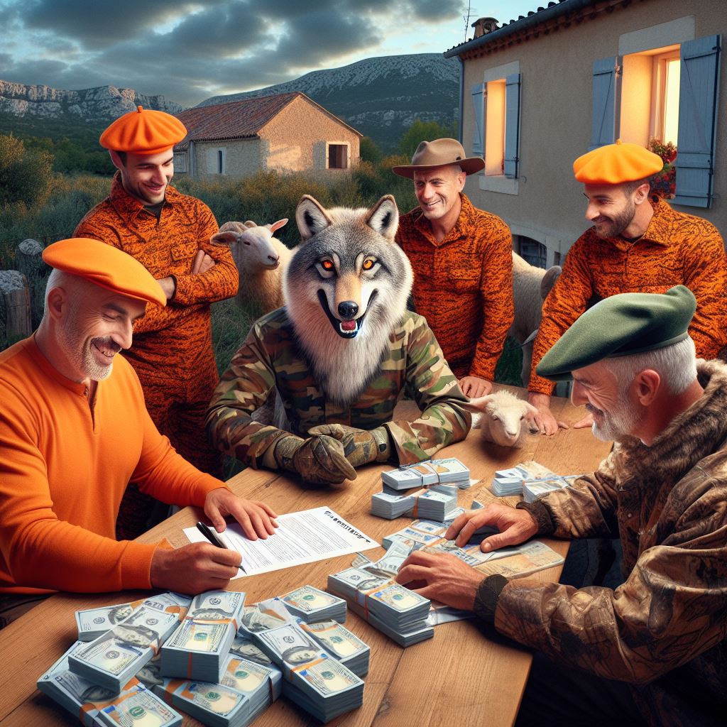 Le loup compte ses abattis ... Ou pas ...