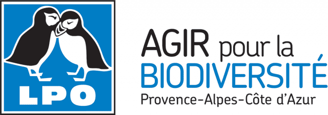 Logo de la Ligue pour la Protection des Oiseaux (LPO), Délégation Provence Alpes Côte d'Azur.